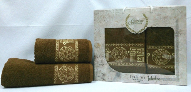 Полотенце GURSAN Medusa хлопок 2 пр.
