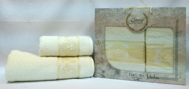 Полотенце GURSAN Medusa хлопок 2 пр.