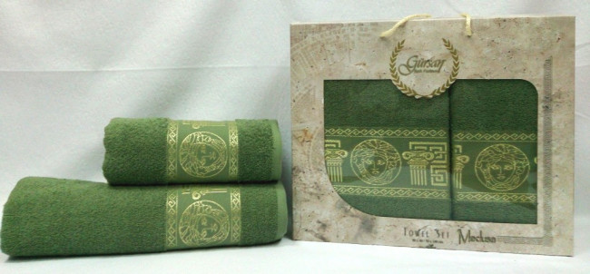 Полотенце GURSAN Medusa хлопок 2 пр.