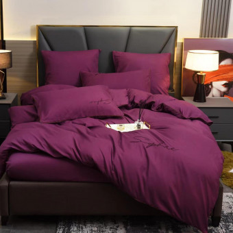 КПБ Candie's однотонный с вышивкой на резинке по кругу CANOVR017 КПБ Candie's однотонный с вышивкой на резинке по кругу CANOVR017