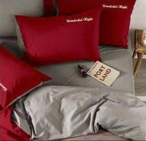 КПБ Alanna Vega однотонный с вышивкой AVOV016