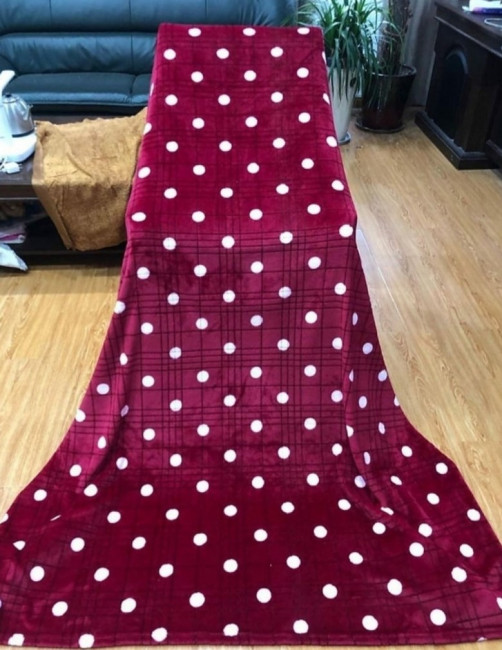 Плед плюшевый ГОРОХ - PLGO