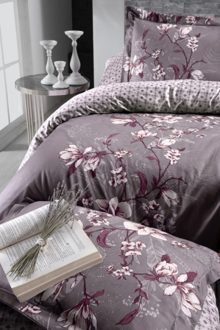 КПБ FIRST CHOICE Cotton Satin Evan Lilac S-476 КПБ FIRST CHOICE Cotton Satin Evan Lilac S-476