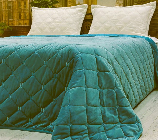 Покрывало Велюровое Н POVH003 Изумрудный Покрывало Велюровое Н POVH003 Изумрудный