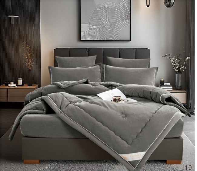 Одеяло Candie's Бархатный Сатин с простынёй и наволочками на резинке ODCANBN02