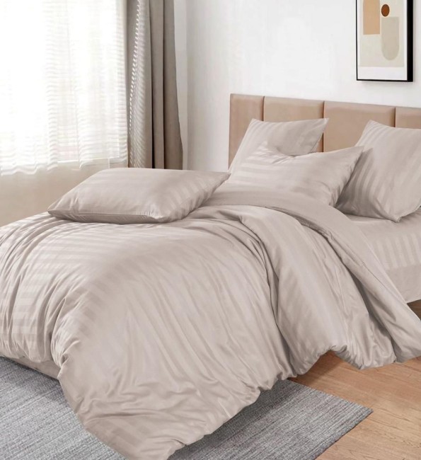 КПБ Mency Страйп-Сатин на резинке по кругу MENSSR03