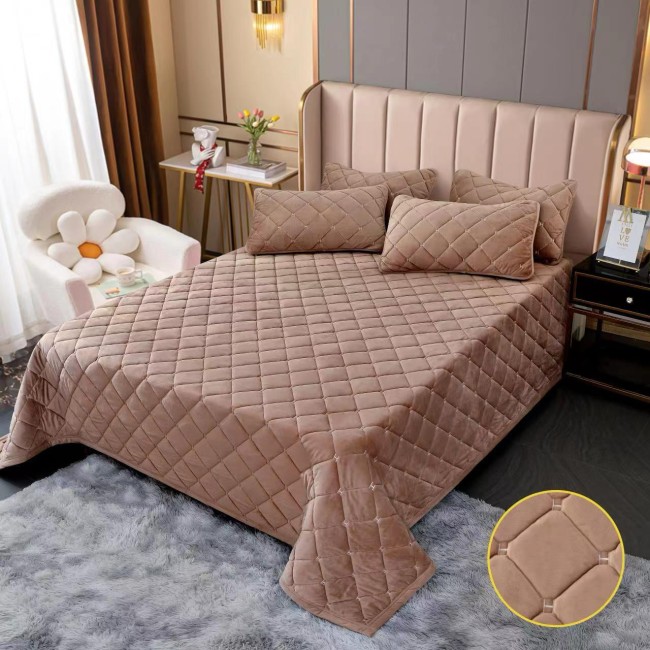 Покрывало Велюровое Н POVH004 Капучино Покрывало Велюровое Н POVH004 Капучино