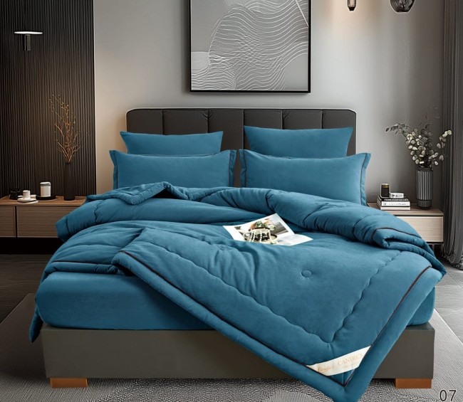 Одеяло Candie's Бархатный Сатин с простынёй и наволочками на резинке ODCANBN04