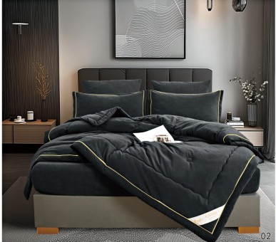 Одеяло Candie's Бархатный Сатин с простынёй и наволочками на резинке ODCANBN05