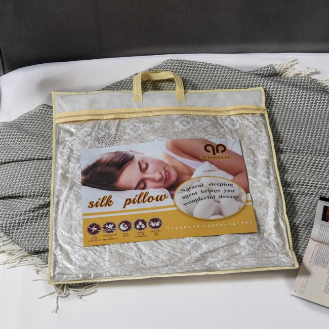 Подушка КОМФОРТ ШЕЛК POKSH