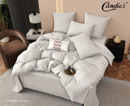 КПБ Candie's Страйп сатин (узкая полоска) CANSSY002