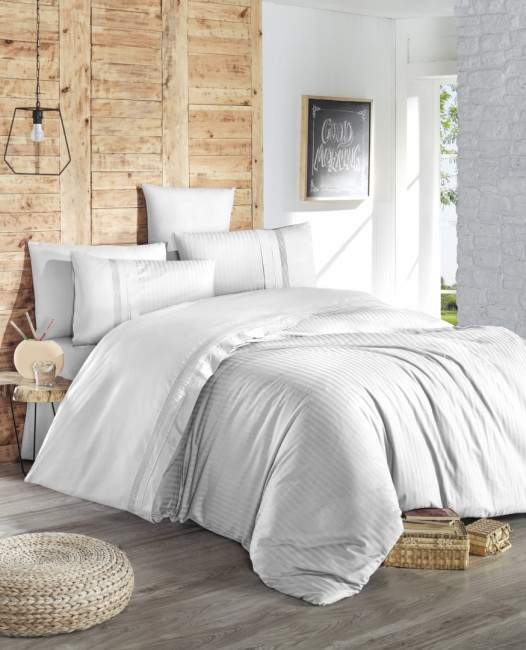 КПБ FIRST CHOICE Ranforce Deluxe Gala White RDLX-51 КПБ FIRST CHOICE Ranforce Deluxe Gala White RDLX-51