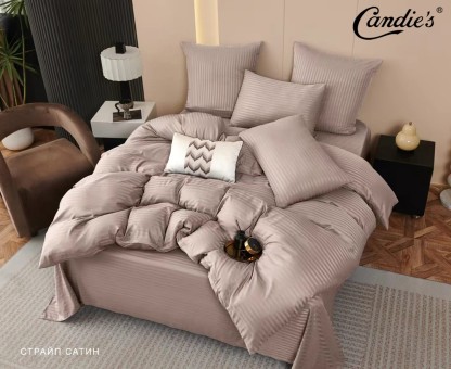 КПБ Candie's Страйп сатин (узкая полоска) CANSSY003 КПБ Candie's Страйп сатин (узкая полоска) CANSSY003