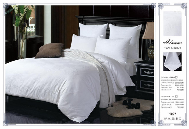 КПБ Alanna Страйп-сатин в коробке ALASSB012