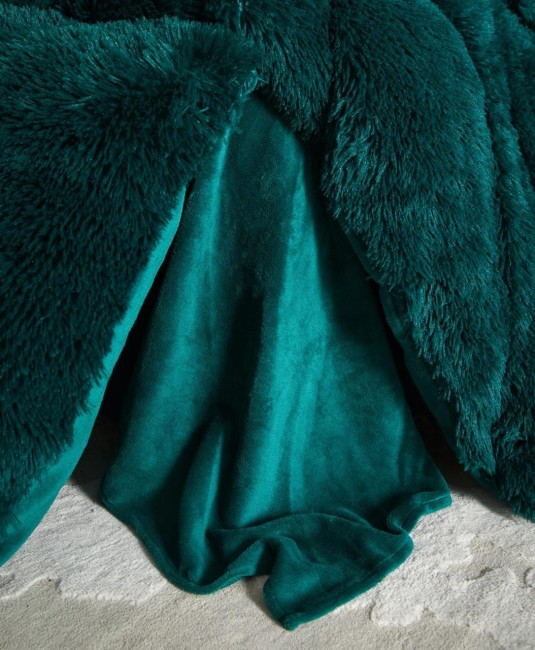 Меховой КПБ Mency Однотонный MMENO001