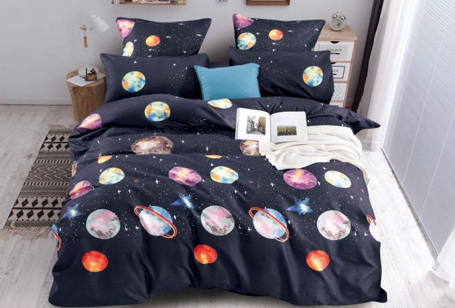 КПБ Alanna Home на резинке по кругу ALAHR038