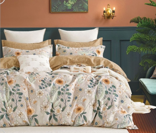 КПБ Alanna Мунайс на резинке по кругу в коробке ALAMUB015 КПБ Alanna Мунайс на резинке по кругу в коробке ALAMUB015