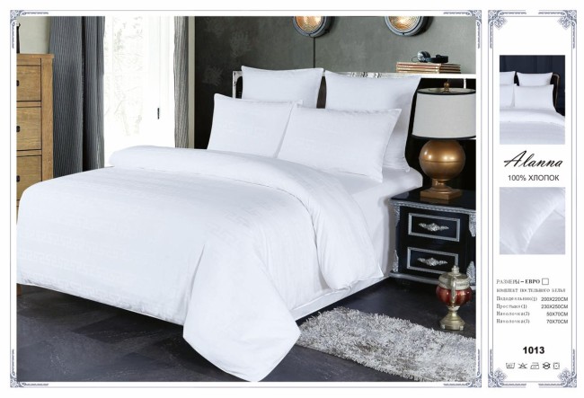 КПБ Alanna Страйп-сатин в коробке ALASSB013