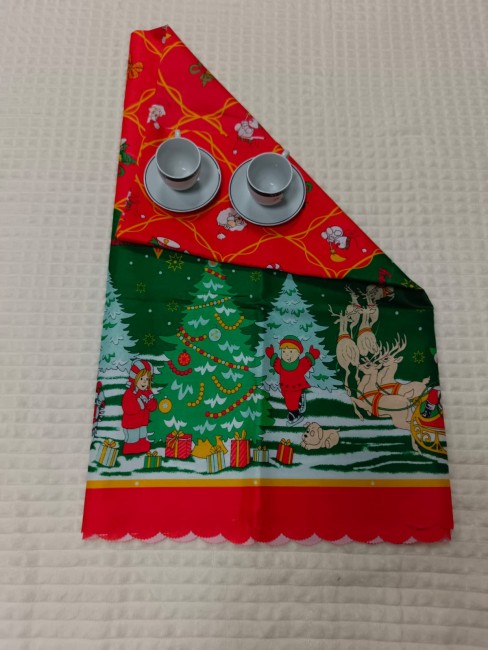 Скатерть Новогодняя 150х220 см TCC001