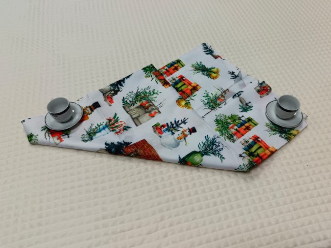 Скатерть Новогодняя 150х220 см TCC001