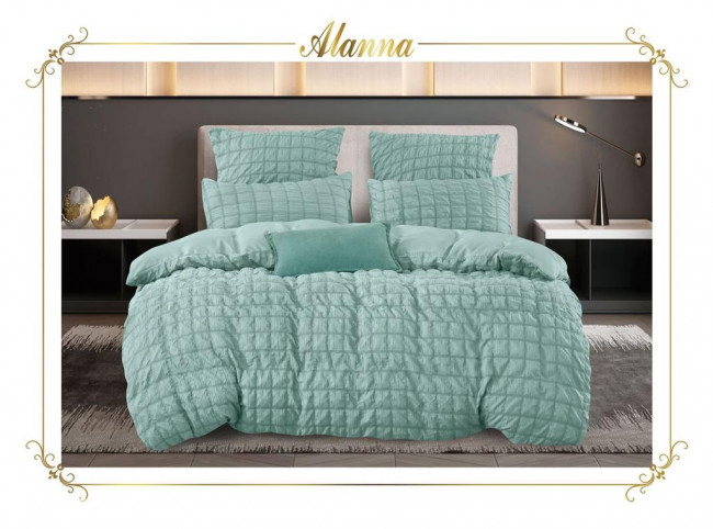 КПБ Alanna однотонный креп-жатка Квадро ALAOKZK001 КПБ Alanna однотонный креп-жатка Квадро ALAOKZK001