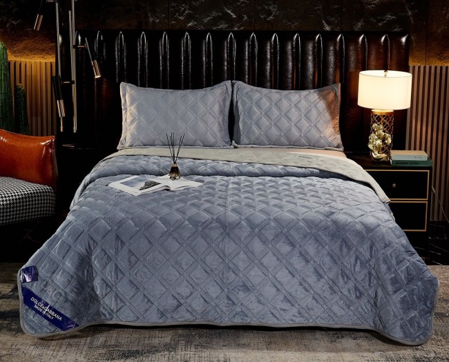 Покрывало Ромб цвет Cерый POKARR15 Покрывало Ромб цвет Cерый POKARR15