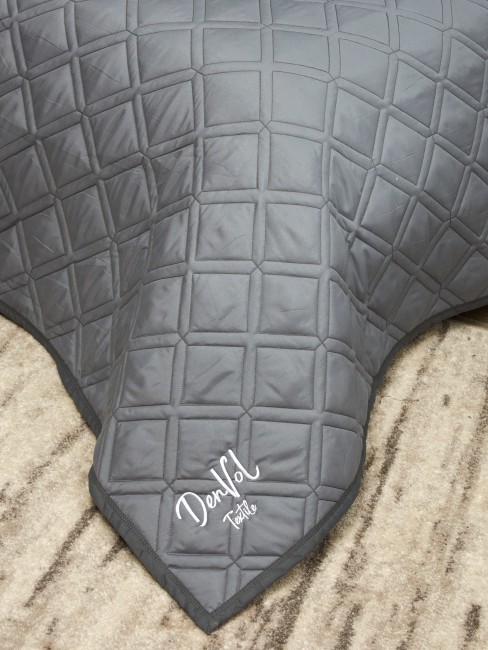 Покрывало Denvol Ромб POKDEN004 (Серое)