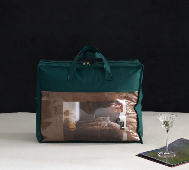 Меховой КПБ Mency Однотонный MMENO004