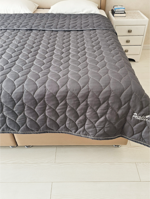 Покрывало Denvol Вязанка POKDEN005 (Серое) Покрывало Denvol Вязанка POKDEN005 (Серое)