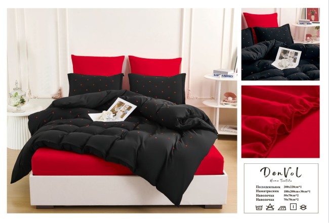 КПБ Denvol Exclusive на резинке по кругу DENEXR001