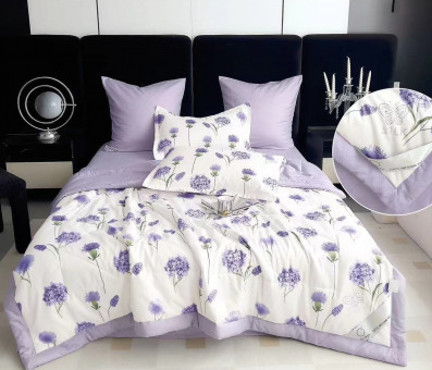 Одеяло MENCY Двухстороннее с простыней на резинке и наволочками ODMENDR014