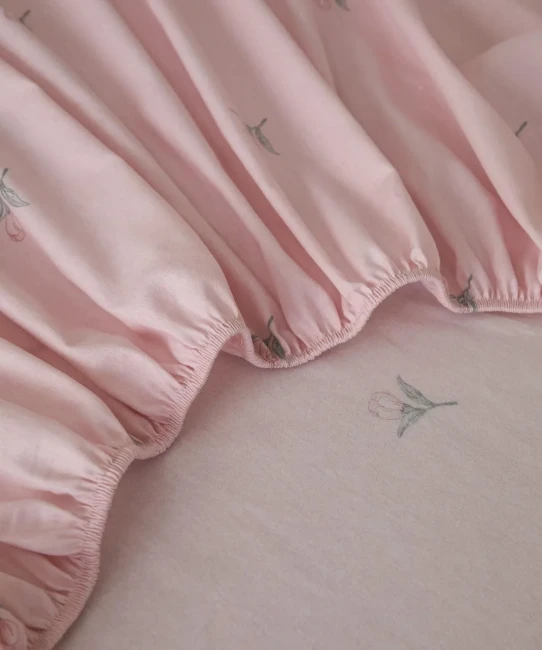 Одеяло Mency Cotton с простыней на резинке и навлочками ODMENCR04