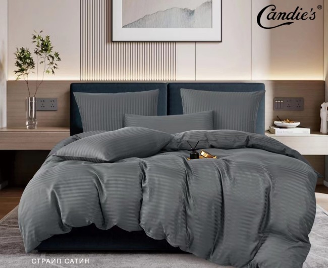 КПБ Candie's Страйп сатин (узкая полоска) CANSSY007 КПБ Candie's Страйп сатин (узкая полоска) CANSSY007