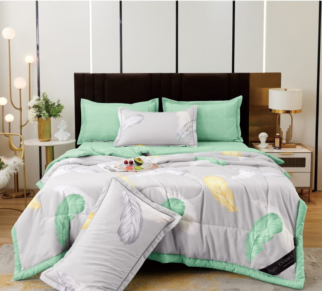 Одеяло Candie’s Cotton с простыней на резинке по кругу и наволочками ODCANCR05 Одеяло Candie’s Cotton с простыней на резинке по кругу и наволочками ODCANCR05