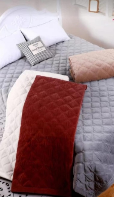 Покрывало велюровое Ромб 1.5 спальное POVLR