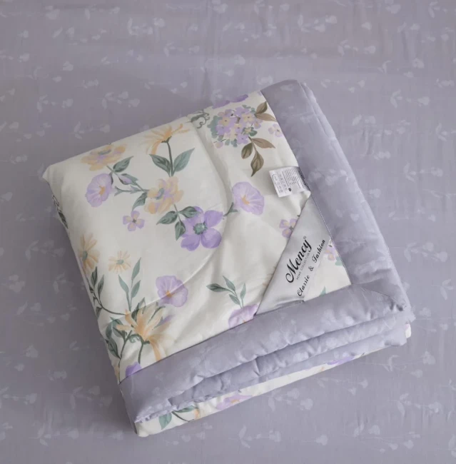 Одеяло Mency Cotton с простыней на резинке и навлочками ODMENCR07