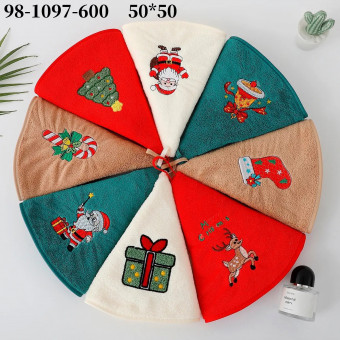 Салфетки Новогодние 50х50 10шт 98-1097