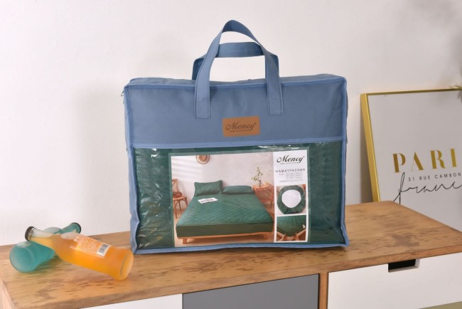 Наматрасник Mency стеганый с бортом без наволочек NAMSR06 (Шоколадный) Наматрасник Mency стеганый с бортом без наволочек NAMSR06 (Шоколадный)