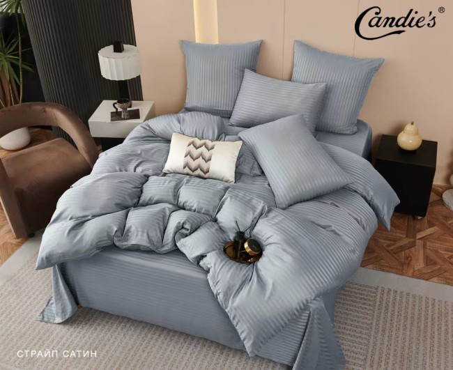 КПБ Candie's Страйп сатин (узкая полоска) CANSSY012 КПБ Candie's Страйп сатин (узкая полоска) CANSSY012