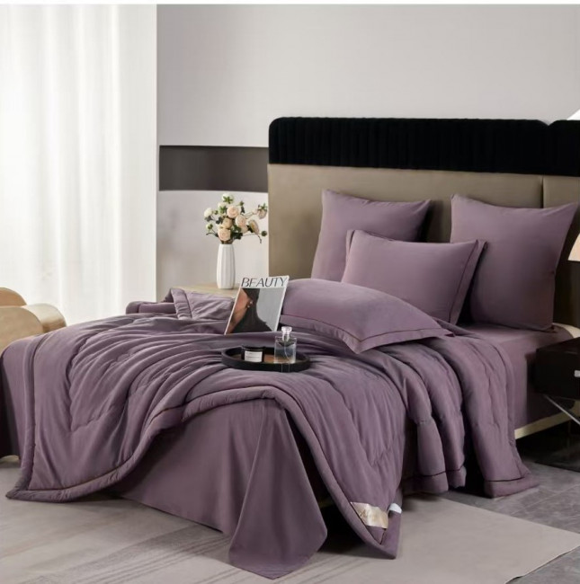 Кпб Alanna одеяло с простыней и наволочками Сатин Люкс ODLASL003