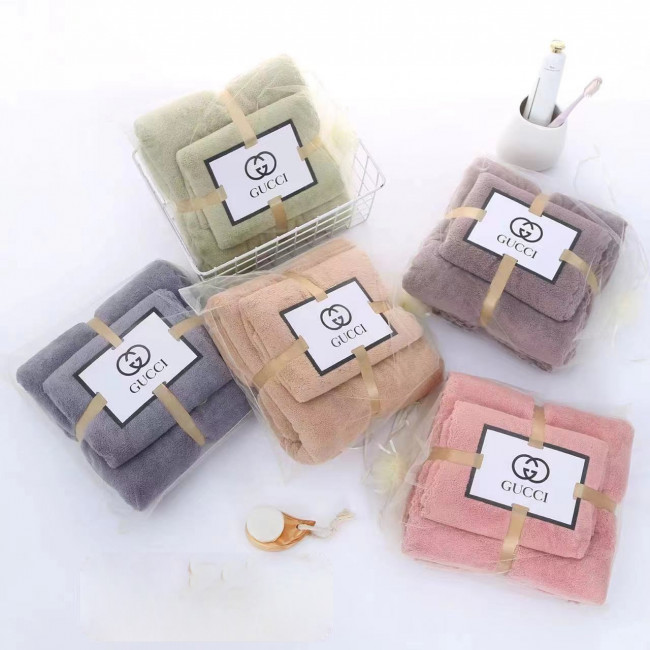 Комплект полотенец 2 шт. махра Gucci POLOGU
