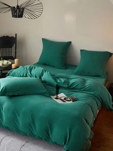 КПБ Mency Winni Бархатный Сатин на резинке по кругу MENBSR17