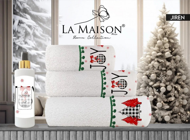 Набор полотенец с вышивкой La Maison Aroma  POLAMA