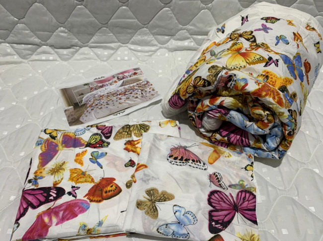 КПБ Одеяло с простыней и наволочками ODKRC01