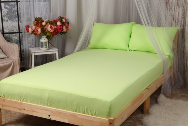 Простыня трикотажная на резинке Мерцана (Салатовый) MERC05 Простыня трикотажная на резинке Мерцана (Салатовый) MERC05