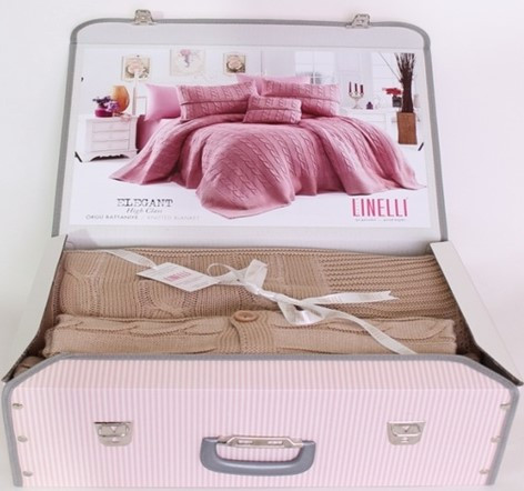 КПБ + Вязаный Плед без пододеяльника LINELLI ELEGANT КПБ + Вязаный Плед без пододеяльника LINELLI ELEGANT