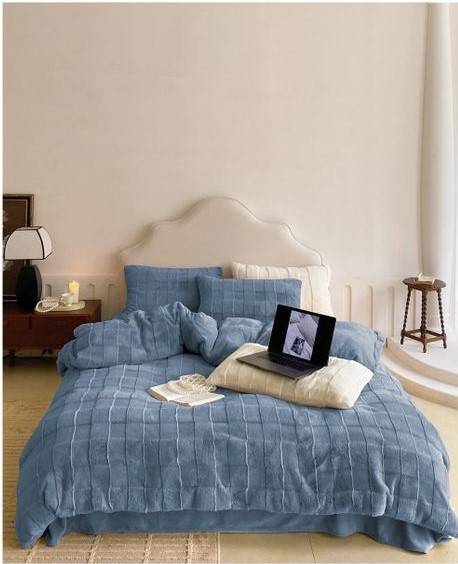 КПБ меховое MENCY с простыней и наволочками MENMEX КПБ меховое MENCY с простыней и наволочками MENMEX