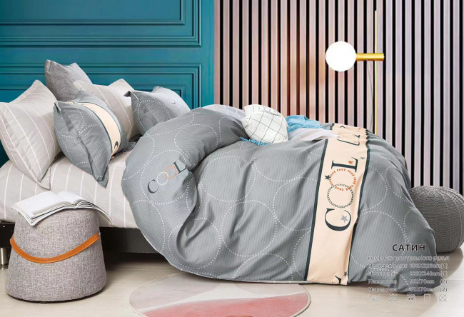 КПБ Mency Сатин в подарочной коробке MENSB08 КПБ Mency Сатин в подарочной коробке MENSB08