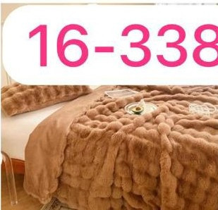 Покрывало меховое Евро Koloco 16-338