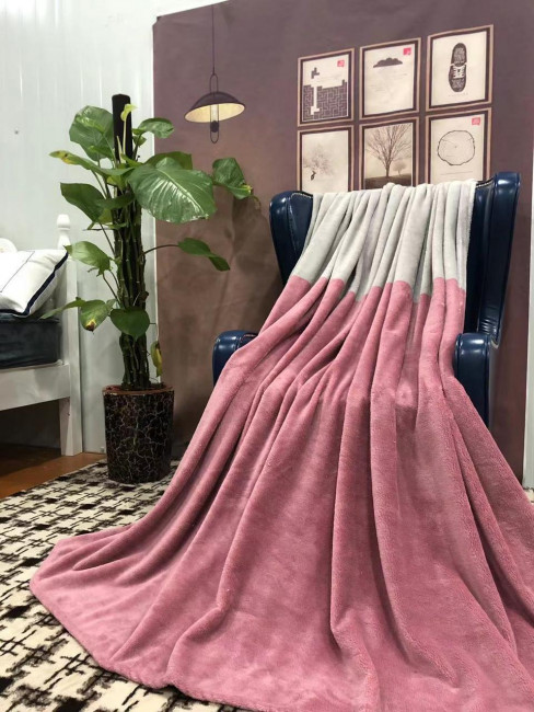 Плед плюшевый Двухцветный PLDV (B080)